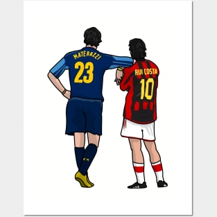 Materazzi and rui Posters and Art